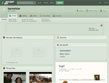 Tablet Screenshot of barmeister.deviantart.com