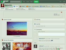 Tablet Screenshot of diantc333.deviantart.com