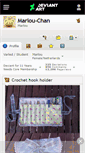 Mobile Screenshot of marlou-chan.deviantart.com