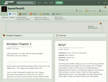 Tablet Screenshot of kasumitenshi5.deviantart.com