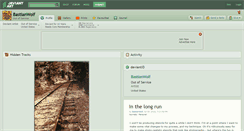 Desktop Screenshot of bastianwolf.deviantart.com
