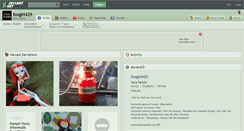 Desktop Screenshot of foxgirl429.deviantart.com