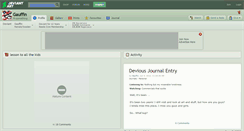 Desktop Screenshot of gauffin.deviantart.com
