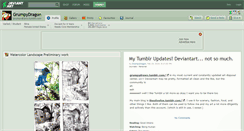 Desktop Screenshot of grumpydragon.deviantart.com