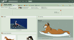 Desktop Screenshot of muzic-junkie.deviantart.com