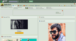 Desktop Screenshot of dead-styl3.deviantart.com