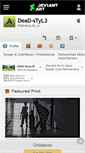 Mobile Screenshot of dead-styl3.deviantart.com