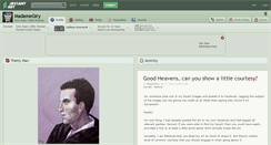 Desktop Screenshot of madamegiry.deviantart.com
