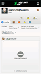 Mobile Screenshot of marcwildpassion.deviantart.com