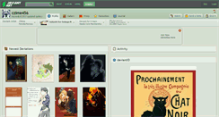 Desktop Screenshot of czime456.deviantart.com