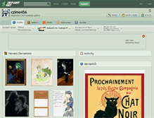 Tablet Screenshot of czime456.deviantart.com