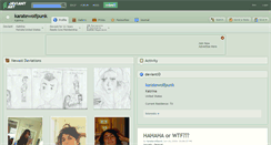 Desktop Screenshot of karatewolfpunk.deviantart.com