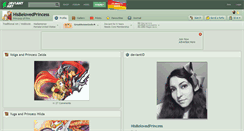 Desktop Screenshot of hisbelovedprincess.deviantart.com
