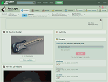Tablet Screenshot of antscape.deviantart.com
