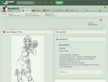 Tablet Screenshot of kunoichi2.deviantart.com