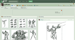 Desktop Screenshot of jordilupo.deviantart.com