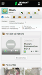 Mobile Screenshot of lilcon.deviantart.com