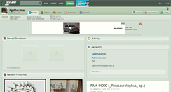 Desktop Screenshot of agathaumas.deviantart.com