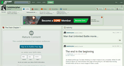 Desktop Screenshot of celebmorpher.deviantart.com