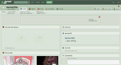 Desktop Screenshot of mechanzilla.deviantart.com