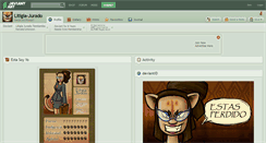 Desktop Screenshot of litigia-jurado.deviantart.com