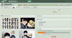 Desktop Screenshot of grtninjayuffie.deviantart.com