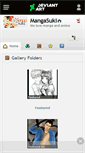 Mobile Screenshot of mangasuki.deviantart.com