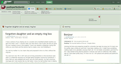 Desktop Screenshot of poeticperfectionist.deviantart.com