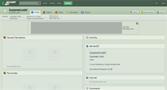 Desktop Screenshot of gurpreetjoshi.deviantart.com