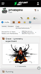 Mobile Screenshot of privatepino.deviantart.com