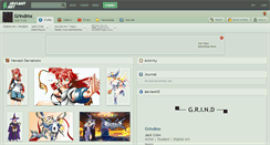 Desktop Screenshot of grindmx.deviantart.com