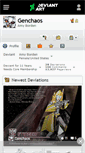Mobile Screenshot of genchaos.deviantart.com