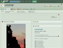 Tablet Screenshot of leegaafangirl.deviantart.com