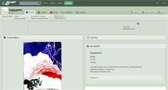 Desktop Screenshot of happyarm.deviantart.com
