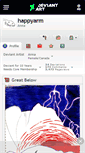 Mobile Screenshot of happyarm.deviantart.com
