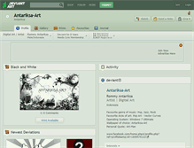Tablet Screenshot of antariksa-art.deviantart.com