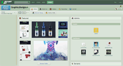 Desktop Screenshot of graphicsdesigns.deviantart.com