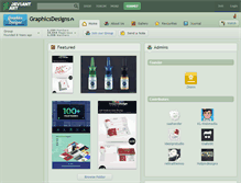 Tablet Screenshot of graphicsdesigns.deviantart.com