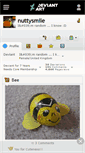 Mobile Screenshot of nuttysmile.deviantart.com