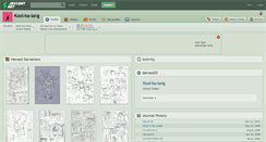 Desktop Screenshot of kool-ka-lang.deviantart.com