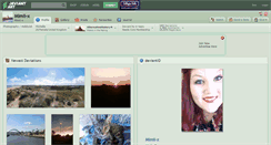 Desktop Screenshot of mimii-x.deviantart.com