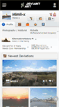 Mobile Screenshot of mimii-x.deviantart.com