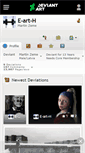 Mobile Screenshot of e-art-h.deviantart.com