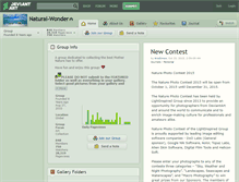Tablet Screenshot of natural-wonder.deviantart.com
