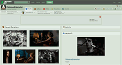 Desktop Screenshot of poisonedhamster.deviantart.com