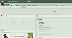 Desktop Screenshot of darkscrub.deviantart.com