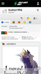 Mobile Screenshot of kwinz1996.deviantart.com