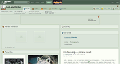 Desktop Screenshot of lost-soul-finder.deviantart.com