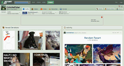 Desktop Screenshot of colormefubar.deviantart.com