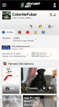 Mobile Screenshot of colormefubar.deviantart.com